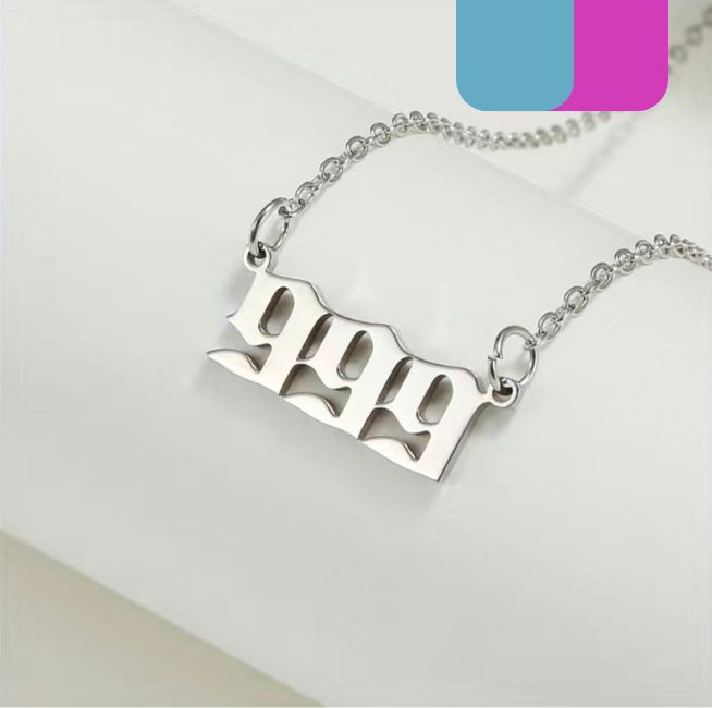 Silver 999 Necklace